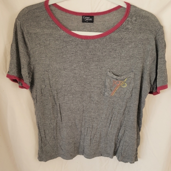 Desert Dreamer Tops - Gray crop top